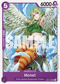 Monet (OP12 - 076) - Legacy of the Master (Uncommon) [OP12 - 076] - TCG Shoppen TCG Shoppen One Piece Single