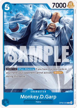 Monkey.D.Garp (OP06-055) - Wings of the Captain (Common) [OP06-055] - TCG Shoppen TCG Shoppen One Piece Single