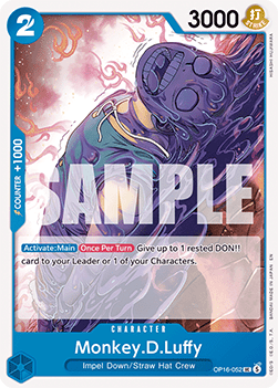 Monkey.D.Luffy (OP16-052) - The Time of Battle (Uncommon) [OP16-052] - TCG Shoppen TCG Shoppen One Piece Single