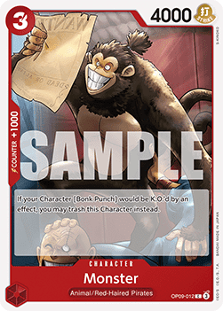 Monster (OP09-012) - Emperors in the New World (Common) [OP09-012] - TCG Shoppen TCG Shoppen One Piece Single