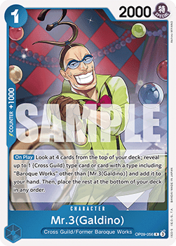 Mr.3(Galdino) (OP09-056) - Emperors in the New World (Rare) [OP09-056] - TCG Shoppen TCG Shoppen One Piece Single