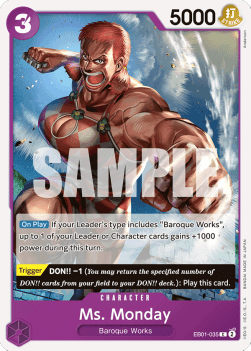 Ms. Monday (EB01-035) - Memorial Collection (Common) [EB01-035] - TCG Shoppen TCG Shoppen One Piece Single