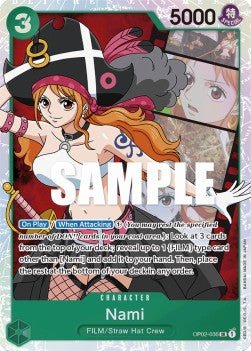 Nami (OP02 - 036) (V.1) - Paramount War (Super Rare) [OP02 - 036] - TCG Shoppen TCG Shoppen One Piece Single