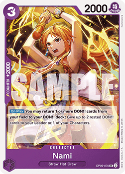 Nami (OP09-070) - Emperors in the New World (Uncommon) [OP09-070] - TCG Shoppen TCG Shoppen One Piece Single