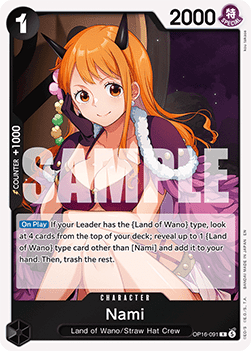 Nami (OP16-091) - The Time of Battle (Rare) [OP16-091] - TCG Shoppen TCG Shoppen One Piece Single