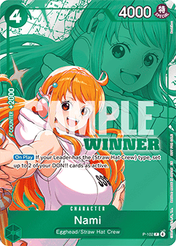 Nami (P-102) (V.1) - Special Tournament Promos (Promo) [STP-P-102] - TCG Shoppen TCG Shoppen One Piece Single