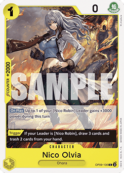 Nico Olvia (OP09-106) - Emperors in the New World (Common) [OP09-106] - TCG Shoppen TCG Shoppen One Piece Single