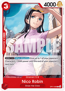 Nico Robin (OP11-009) - A Fist of Divine Speed (Common) [OP11-009] - TCG Shoppen TCG Shoppen One Piece Single