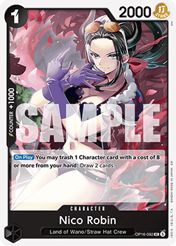 Nico Robin (OP16-092) - The Time of Battle (Uncommon) [OP16-092] - TCG Shoppen TCG Shoppen One Piece Single