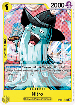 Nitro (OP08-107) - Two Legends (Common) [OP08-107] - TCG Shoppen TCG Shoppen One Piece Single