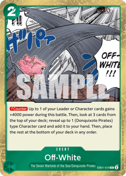 Off-White (EB01-019) - Memorial Collection (Rare) [EB01-019] - TCG Shoppen TCG Shoppen One Piece Single