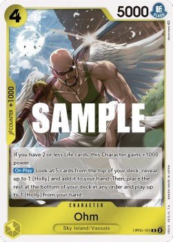 Ohm (OP05-101) - Awakening of the New Era (Rare) [OP05-101] - TCG Shoppen TCG Shoppen One Piece Single