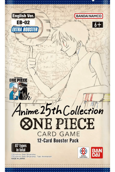 One Piece TCG: Anime 25th Collection - EB02 Booster Pack - TCG Shoppen Bandai EB02 - Anime 25th Collection