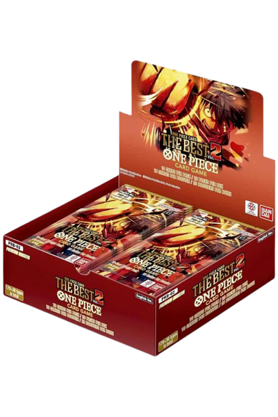 One Piece TCG: The Best Vol.2 - PRB02 Booster Box - TCG Shoppen Bandai PRB02: The Best Vol.2