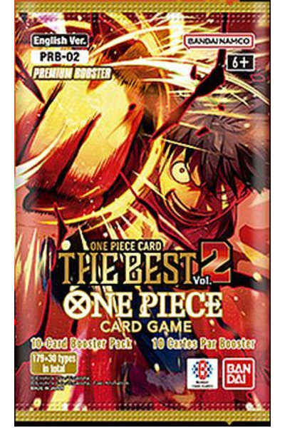 One Piece TCG: The Best Vol.2 - PRB02 Booster Pakke - TCG Shoppen Bandai PRB02: The Best Vol.2