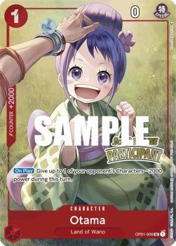 Otama (OP01-006) (V.1) - Special Tournament Promos (Uncommon) [STP-OP01-006] - TCG Shoppen TCG Shoppen One Piece Single