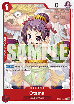 Otama (OP01 - 006) (V.1) - The Best (Uncommon) [PRB01 - OP01 - 006] - TCG Shoppen TCG Shoppen One Piece Single