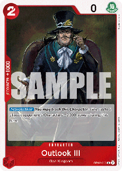 Outlook III (OP07-003) - 500 Years into the Future (Rare) [OP07-003] - TCG Shoppen TCG Shoppen One Piece Single