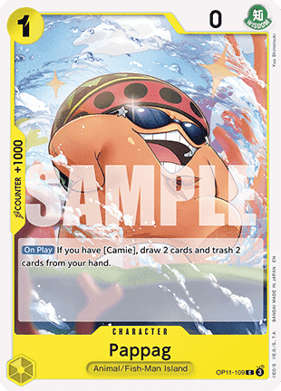 Pappag (OP11 - 109) - A Fist of Divine Speed (Common) [OP11 - 109] - TCG Shoppen TCG Shoppen One Piece Single