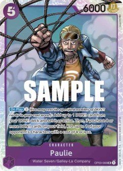Paulie (OP03-066) (V.1) - Pillars of Strength (Super Rare) [OP03-066] - TCG Shoppen TCG Shoppen One Piece Single