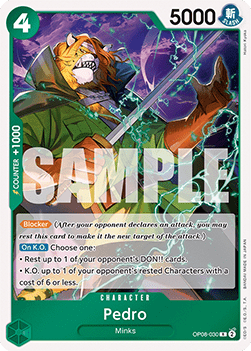 Pedro (OP08-030) (V.1) - Two Legends (Rare) [OP08-030] - TCG Shoppen TCG Shoppen One Piece Single
