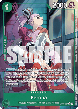 Perona (OP09-034) (V.2) - Emperors in the New World (Alternate Art) [OP09-034] - TCG Shoppen TCG Shoppen One Piece Single