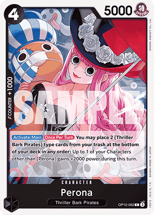 Perona (OP10-092) - Royal Blood (Common) [OP10-092] - TCG Shoppen TCG Shoppen One Piece Single