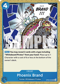Phoenix Brand (OP08-055) - Two Legends (Uncommon) [OP08-055] - TCG Shoppen TCG Shoppen One Piece Single