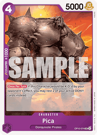 Pica (OP10-074) - Royal Blood (Uncommon) [OP10-074] - TCG Shoppen TCG Shoppen One Piece Single