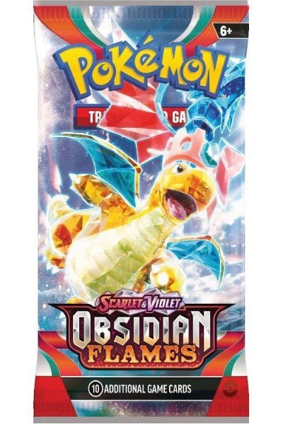 Pokémon TCG: Scarlet & Violet - Obsidian Flames Booster Pack - TCG Shoppen Pokémon Obsidian Flames