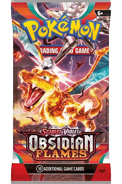 Pokémon TCG: Scarlet & Violet - Obsidian Flames Booster Pack - TCG Shoppen Pokémon Obsidian Flames