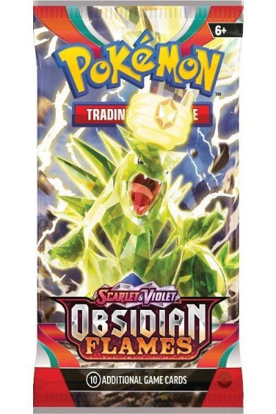 Pokémon TCG: Scarlet & Violet - Obsidian Flames Booster Pack - TCG Shoppen Pokémon Obsidian Flames