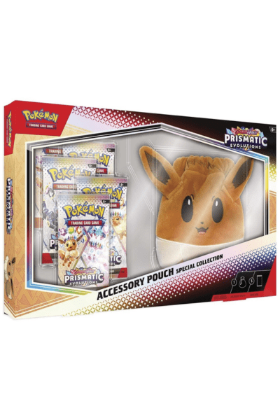 Pokémon TCG: Scarlet & Violet - Prismatic Evolutions - Accessory Pouch Special Collection - TCG Shoppen Pokémon Prismatic Evolution