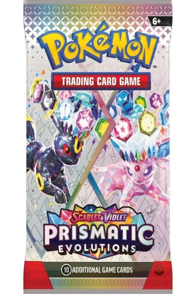 Pokémon TCG: Scarlet & Violet - Prismatic Evolutions Booster Pack - TCG Shoppen Pokémon Prismatic Evolution