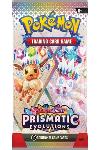 Pokémon TCG: Scarlet & Violet - Prismatic Evolutions Booster Pack - TCG Shoppen Pokémon Prismatic Evolution