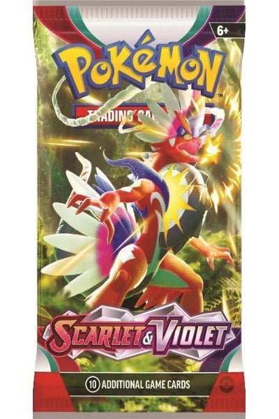 Pokémon TCG: Scarlet & Violet - Scarlet & Violet Booster Pack - TCG Shoppen Pokémon Scarlet & Violet