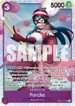 Porche (OP07-072) (V.1) - 500 Years into the Future (Super Rare) [OP07-072] - TCG Shoppen TCG Shoppen One Piece Single