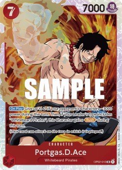 Portgas.D.Ace (OP02-013) (V.1) - Paramount War (Super Rare) [OP02-013] - TCG Shoppen TCG Shoppen One Piece Single