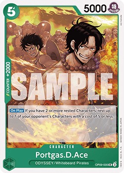Portgas.D.Ace (OP09-035) - Emperors in the New World (Uncommon) [OP09-035] - TCG Shoppen TCG Shoppen One Piece Single