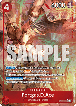 Portgas.D.Ace (ST30-007) (V.2) - Starter Deck: EX Luffy & Ace (Alternate Art) [ST30-007] - TCG Shoppen TCG Shoppen One Piece Single