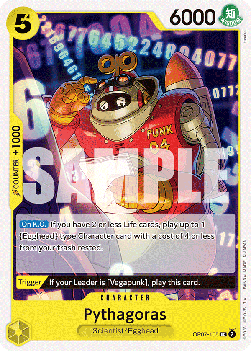 Pythagoras (OP07-105) - 500 Years into the Future (Uncommon) [OP07-105] - TCG Shoppen TCG Shoppen One Piece Single