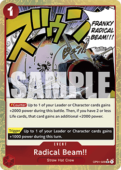 Radical Beam!! (OP01 - 029) (V.3) - The Best (Uncommon) [PRB01 - OP01 - 029] - TCG Shoppen TCG Shoppen One Piece Single