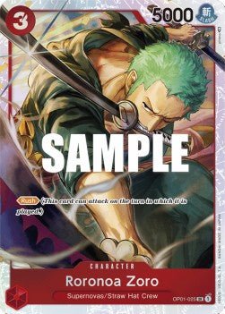 Roronoa Zoro (OP01-025) - Ultra Deck: The Three Captains (Super Rare) [ST-10-OP01-025] - TCG Shoppen TCG Shoppen One Piece Single