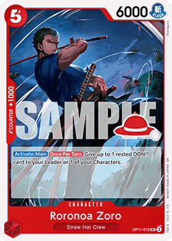 Roronoa Zoro (OP11-016) - Learn Together Deck Set 01 (Uncommon) [LD01-OP11-016] - TCG Shoppen TCG Shoppen One Piece Single