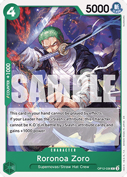 Roronoa Zoro (OP12 - 036) - Legacy of the Master (Common) [OP12 - 036] - TCG Shoppen TCG Shoppen One Piece Single