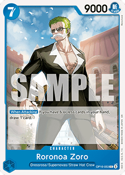 Roronoa Zoro (OP16-053) - The Time of Battle (Common) [OP16-053] - TCG Shoppen TCG Shoppen One Piece Single