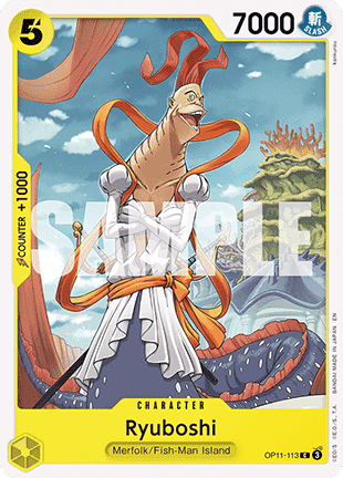 Ryuboshi (OP11 - 113) - A Fist of Divine Speed (Common) [OP11 - 113] - TCG Shoppen TCG Shoppen One Piece Single