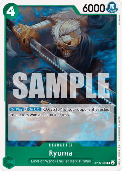 Ryuma (OP06-036) - Wings of the Captain (Rare) [OP06-036] - TCG Shoppen TCG Shoppen One Piece Single