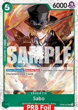 Sabo (OP09-027) (V.2) - The Best Vol.2 (Uncommon) [PRB02-OP09-027] - TCG Shoppen TCG Shoppen One Piece Single