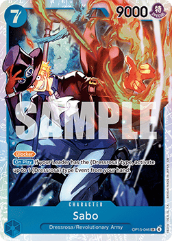 Sabo (OP15-046) (V.1) - Adventure on Kami’s Island (Super Rare) [OP15-046] - TCG Shoppen TCG Shoppen One Piece Single